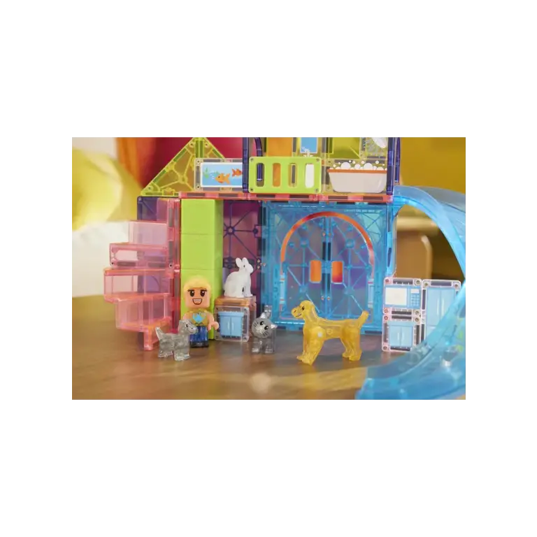 MAGNA-TILES Magna Tiles | Pet Playhouse | 50 stuks