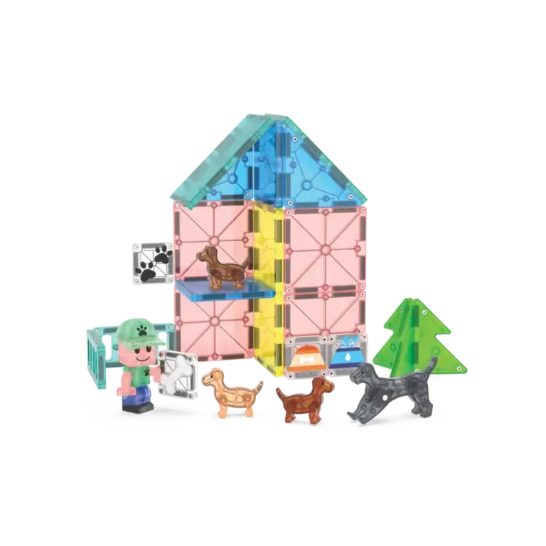 MAGNA-TILES MagnaTiles | Puppy park | 27 stuks