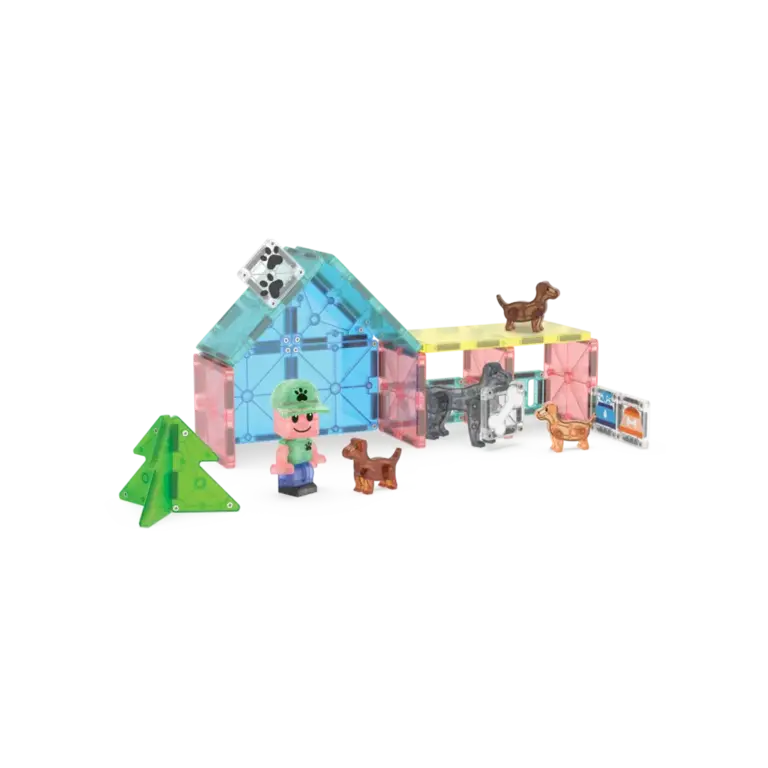 MAGNA-TILES MagnaTiles | Puppy park | 27 stuks