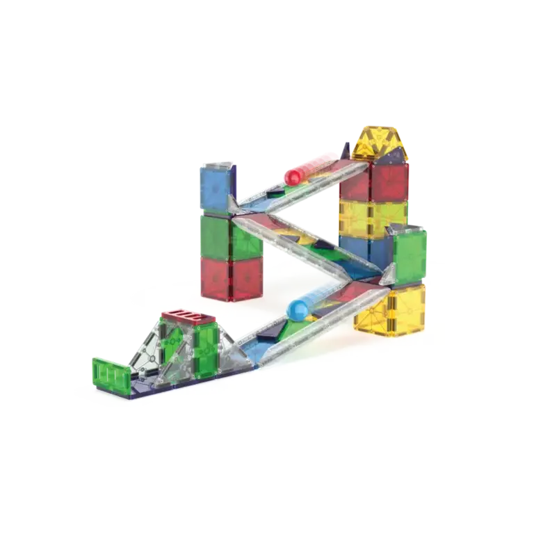 MAGNA-TILES Magna Tiles |  Rail Racers Deluxe | 90 stuks