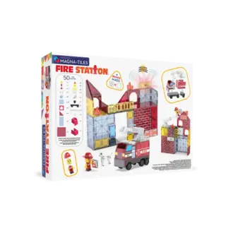 MAGNA-TILES MagnaTiles | Fire station | 50 stuks