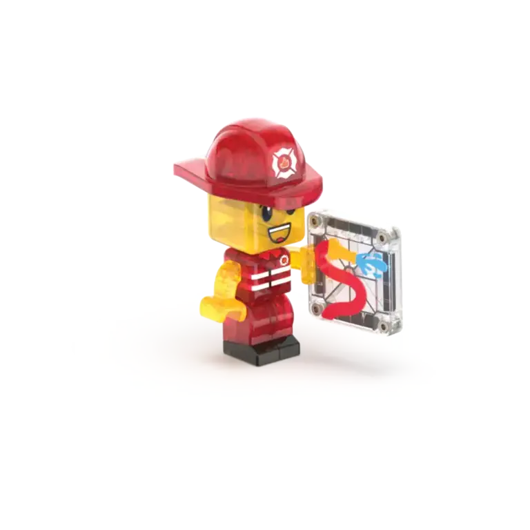 MAGNA-TILES MagnaTiles | Fire station | 50 stuks