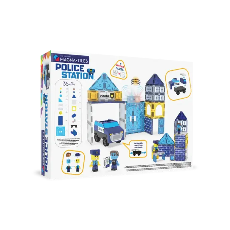 MAGNA-TILES MagnaTiles | Police station | 35 stuks