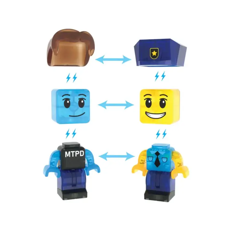 MAGNA-TILES MagnaTiles | Police station | 35 stuks