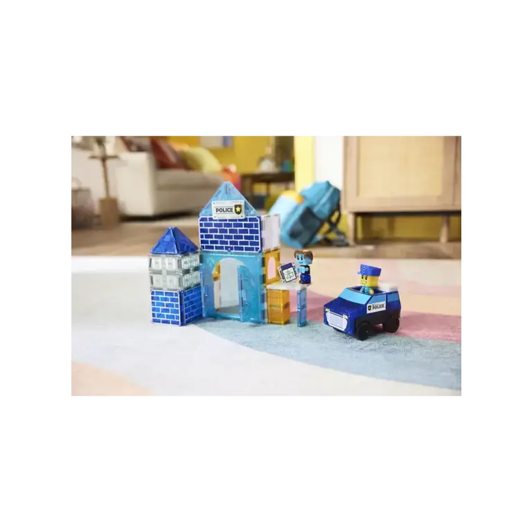 MAGNA-TILES MagnaTiles | Police station | 35 stuks