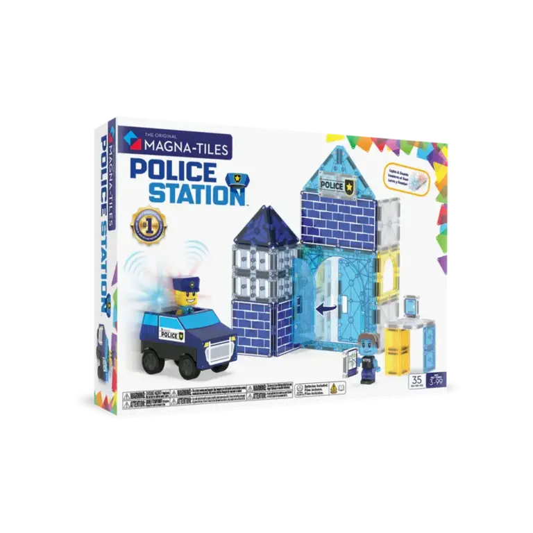 MAGNA-TILES MagnaTiles | Police station | 35 stuks
