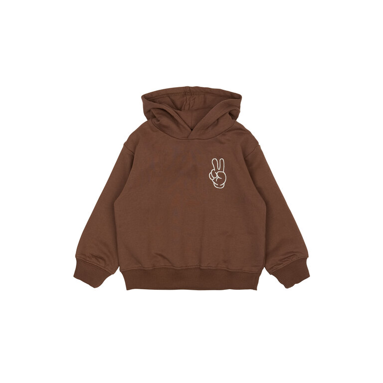 The New The New hoodie kind Petey Hoodie Pinecone (bruin)