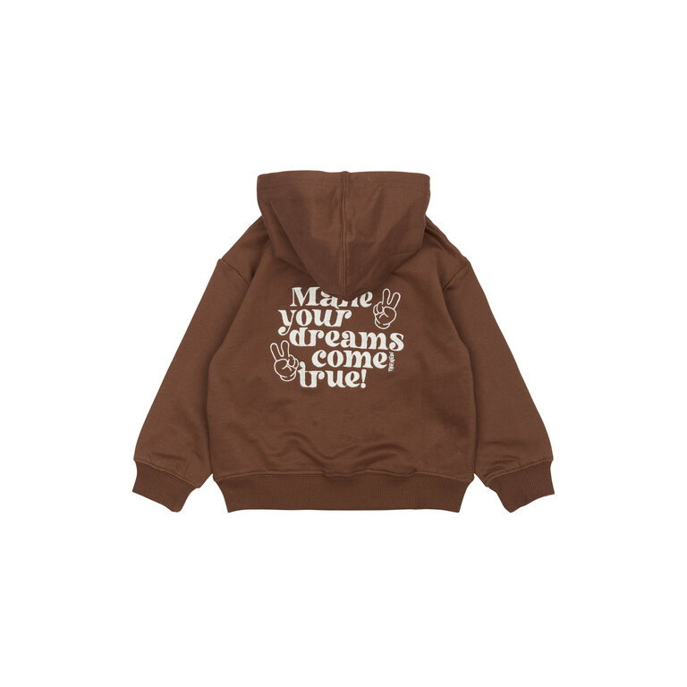The New The New hoodie kind Petey Hoodie Pinecone (bruin)