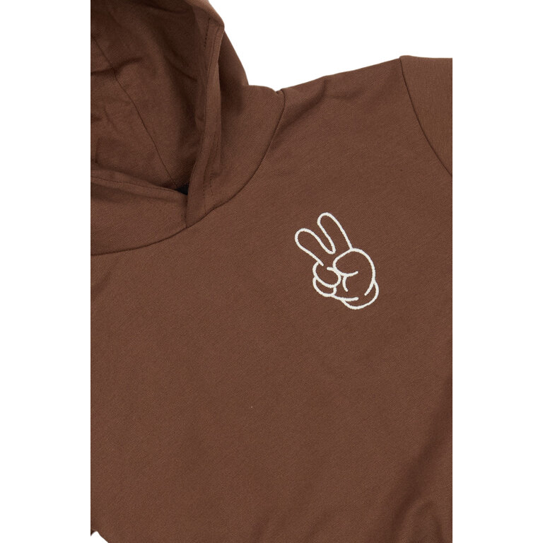 The New The New hoodie kind Petey Hoodie Pinecone (bruin)
