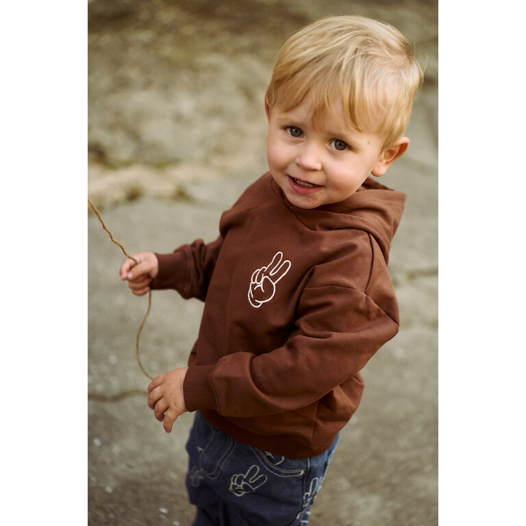The New The New hoodie kind Petey Hoodie Pinecone (bruin)
