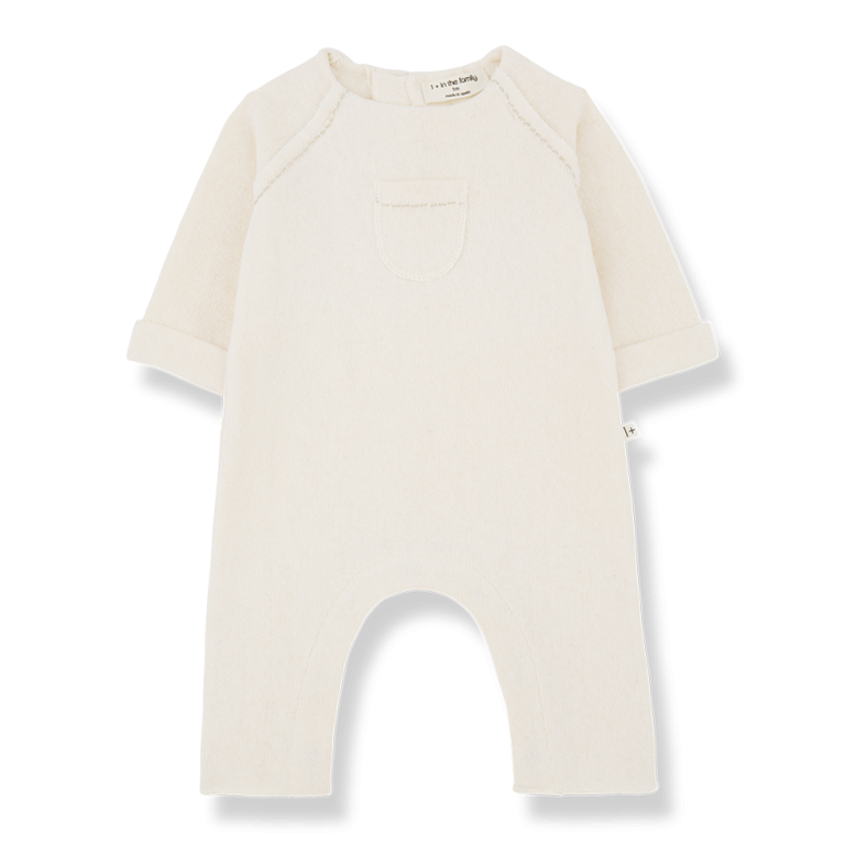 1+ in the family Georges Jumpsuit | Boxpakje | Ecru