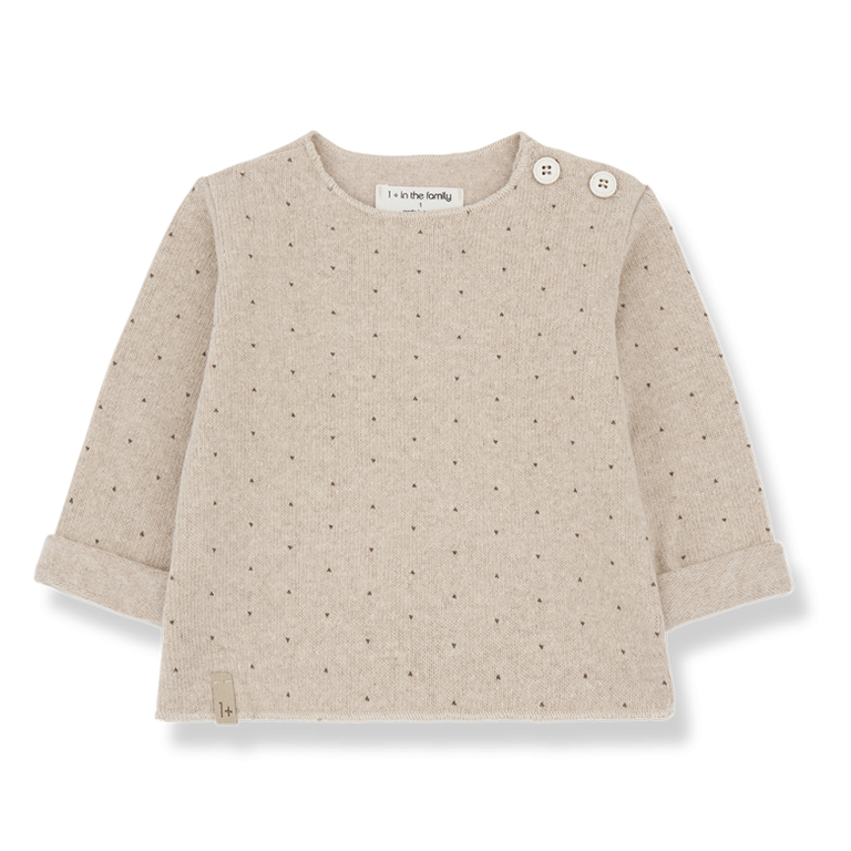 1+ in the family Jutta | Longsleeve | Beige