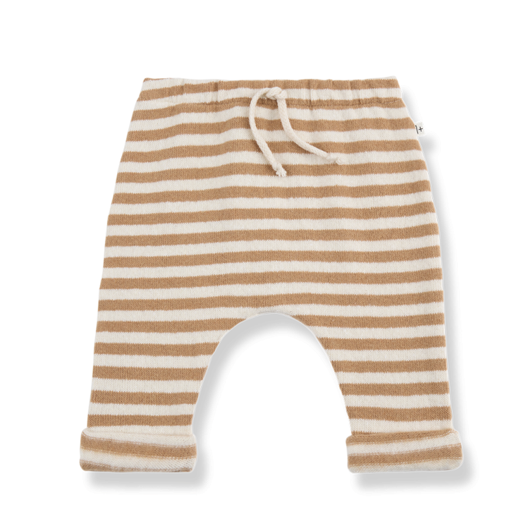 1+ in the family VICENS broek kind Biscotto bruin
