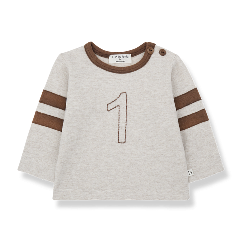 1+ in the family Franz | Longsleeve | Rice
