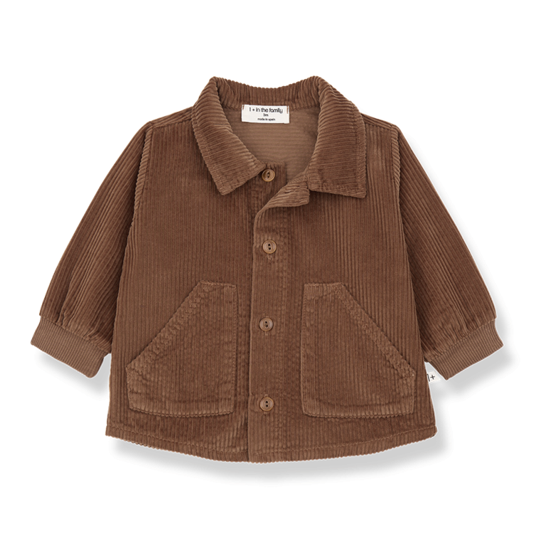 1+ in the family JUREME blouse kind Castagna bruin