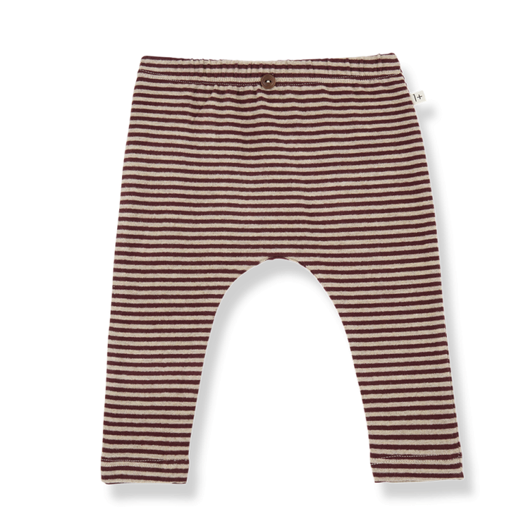 1+ in the family PIA legging kind Melanzana  broekje