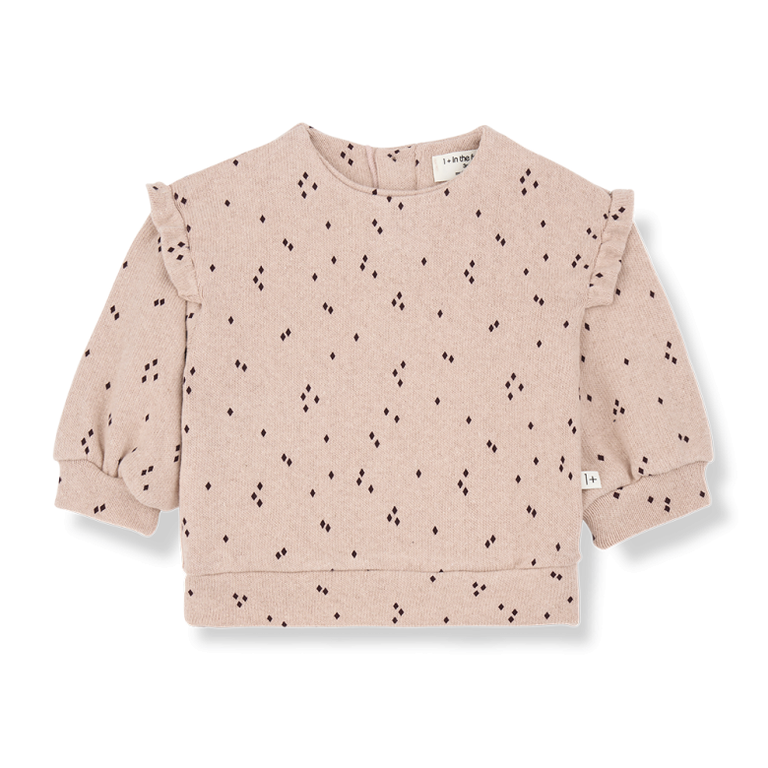 1+ in the family LINE trui kind roze sweater