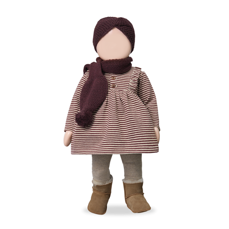 1+ in the family Bruna-bb | Scarf | Melanzana