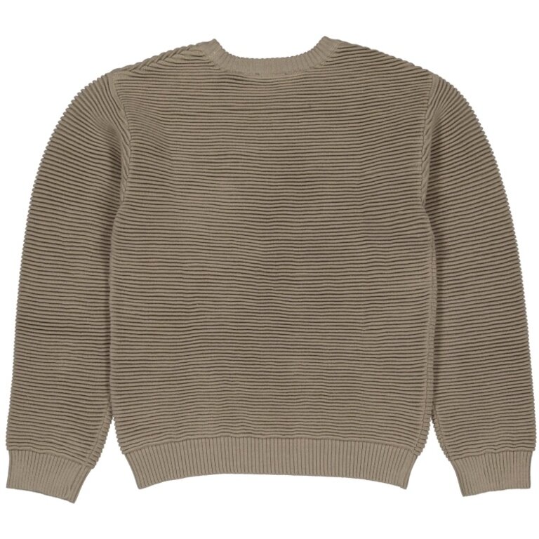 Levv LEVV trui jongen Veto sweater Taupe taupe