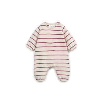 PLAY UP Striped Flame Jersey Jumpsuit | Amora