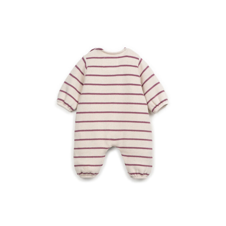 PLAY UP PLAY UP jumpsuit kind Amora gestreept (roze)