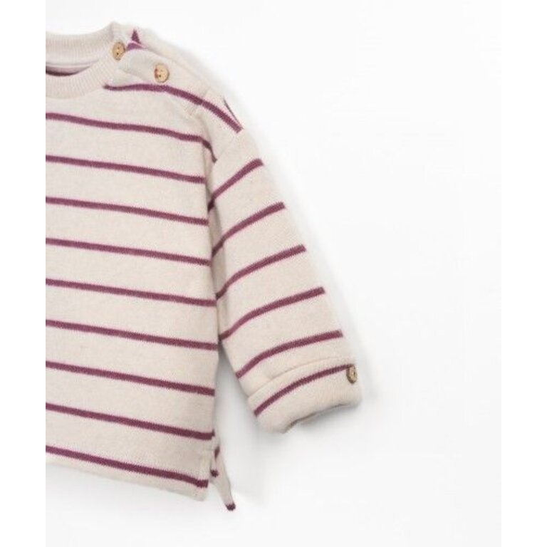 PLAY UP PLAY UP trui meisje Amora gestreept (roze)