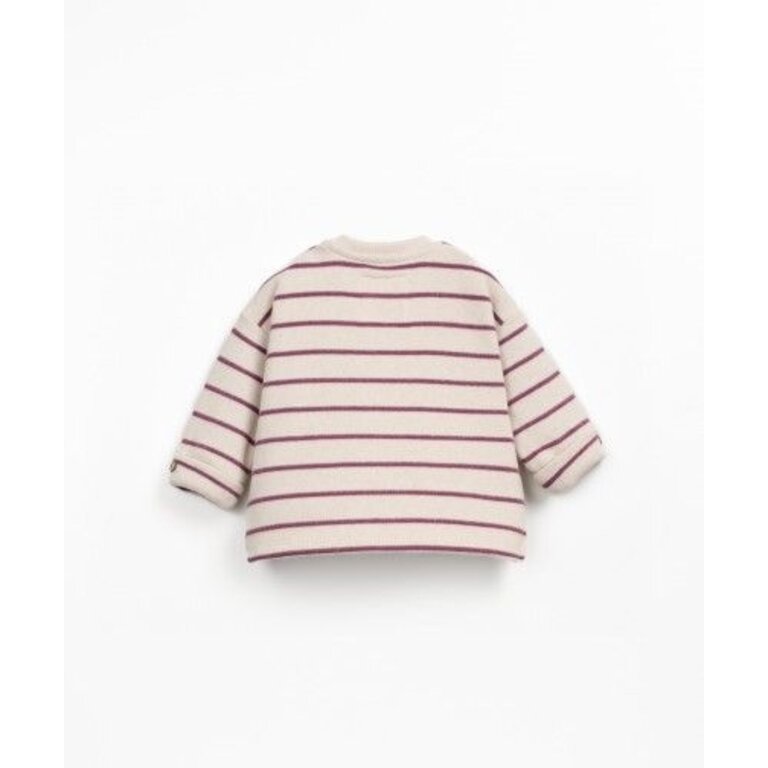 PLAY UP PLAY UP trui meisje Amora gestreept (roze)