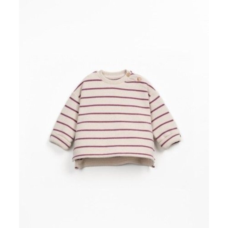 PLAY UP Play Up | Striped Jersey Sweater | Amora