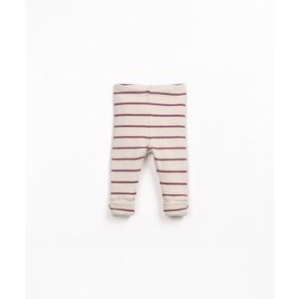 PLAY UP Striped Jersey Legging | Amora