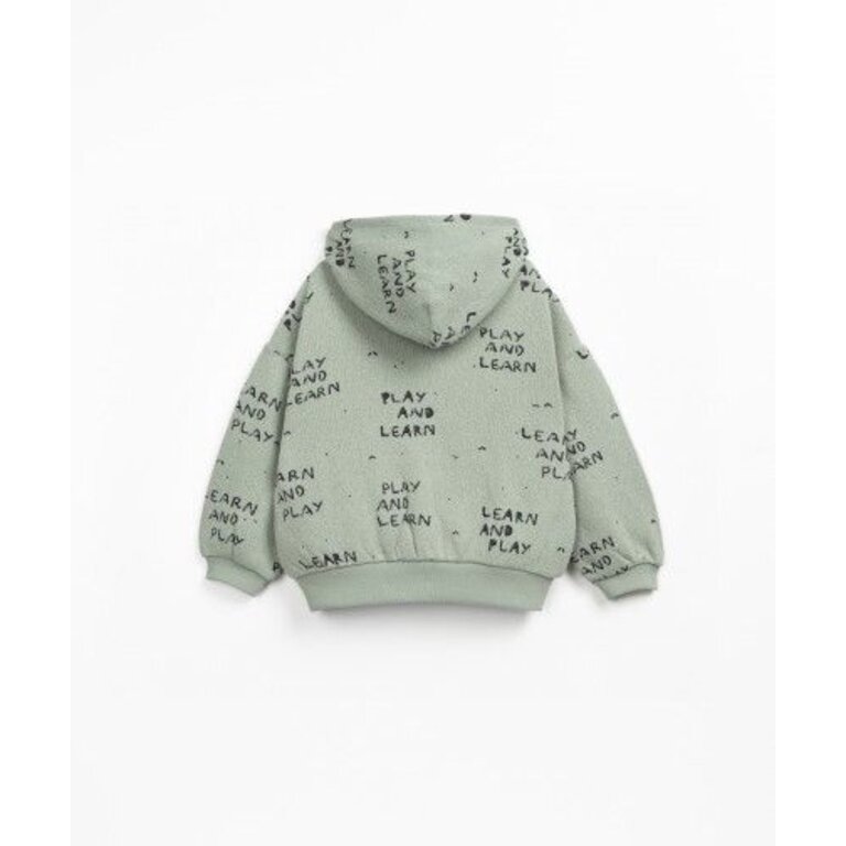 PLAY UP PLAY UP trui jongen Printed Jersey Arrabida (groen met print)