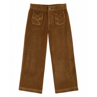 EMILE & IDA Broek Emile et Ida | Pantalon Poches Tulipe | Bronze
