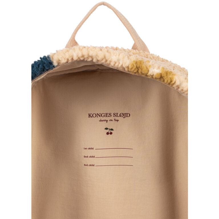 Konges Sløjd Jody Teddy Backpack | Rugzak | Bon Coeur Colore