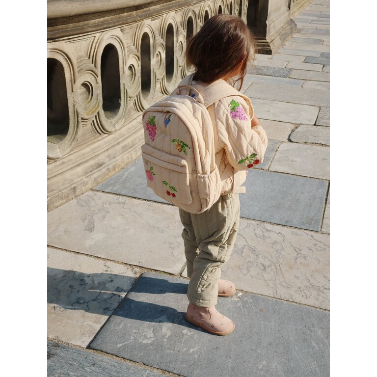 Konges Sløjd Juno Quilted Backpack Midi | Rugzak | Frappé
