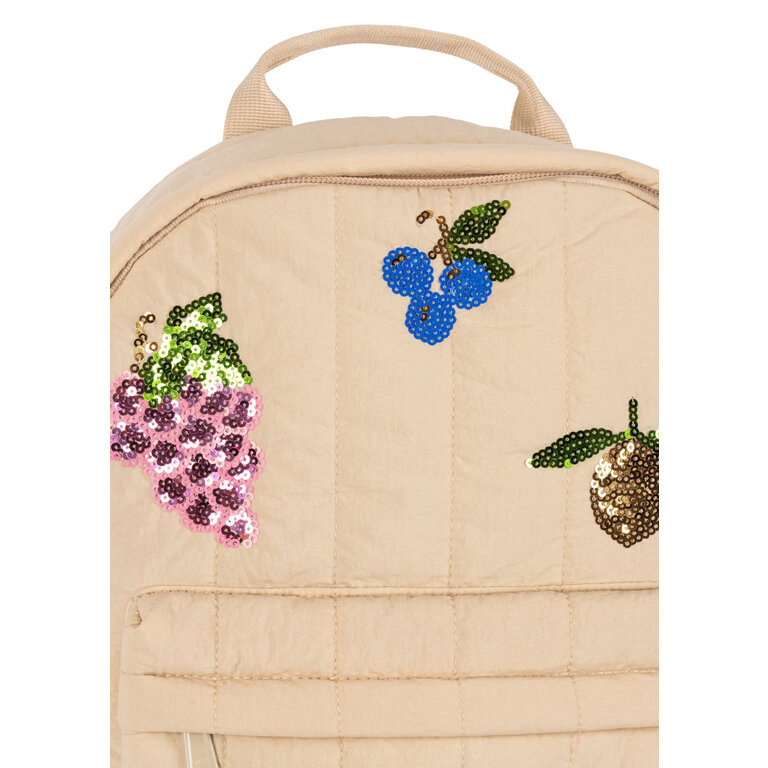 Konges Sløjd Juno Quilted Backpack Midi | Rugzak | Frappé