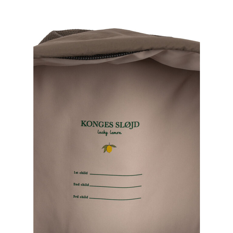 Konges Sløjd Juno Quilted Backpack Midi | Rugzak | Walnut