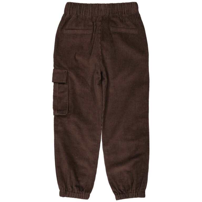 Levv LEVV broek jongen Tristan pants Dark Brown donkerbruin