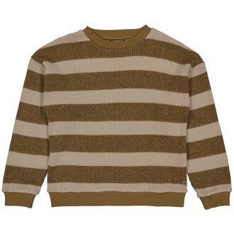Levv Sweater | Vesper | Sand Stripe