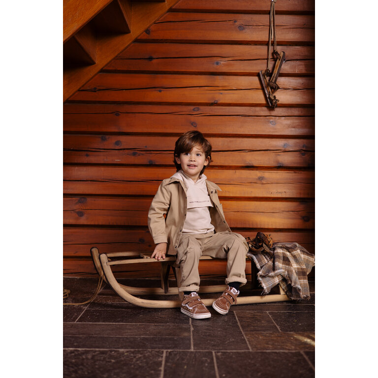 Levv LEVV sweater jongen Vinn sweater Oatmeal beige
