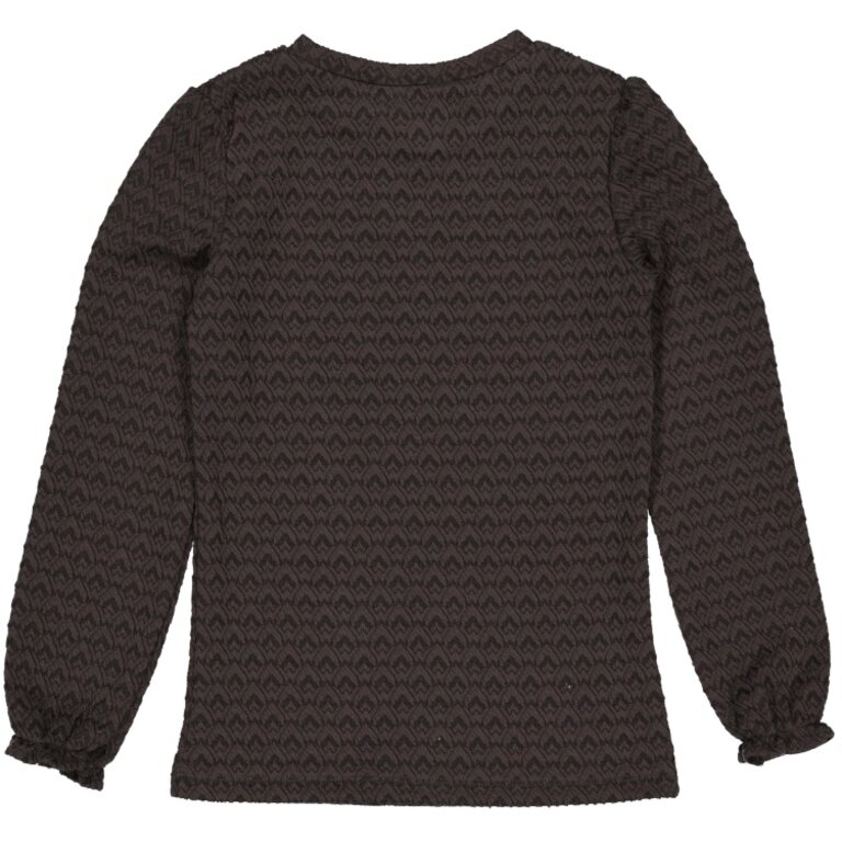 Levv LEVV shirt meisje Vayana T-shirt Mud Grey grijs