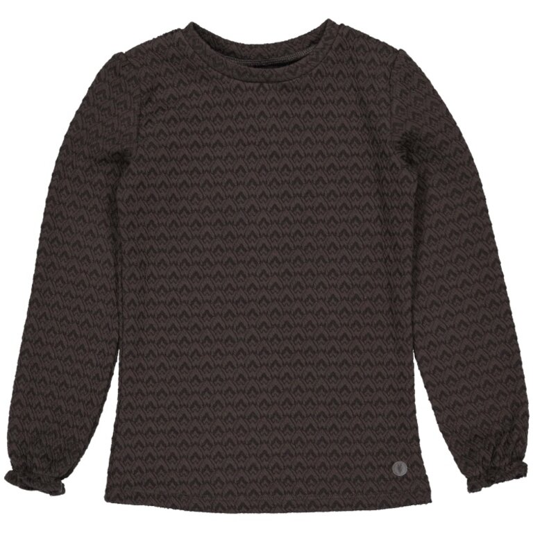 Levv LEVV shirt meisje Vayana T-shirt Mud Grey grijs