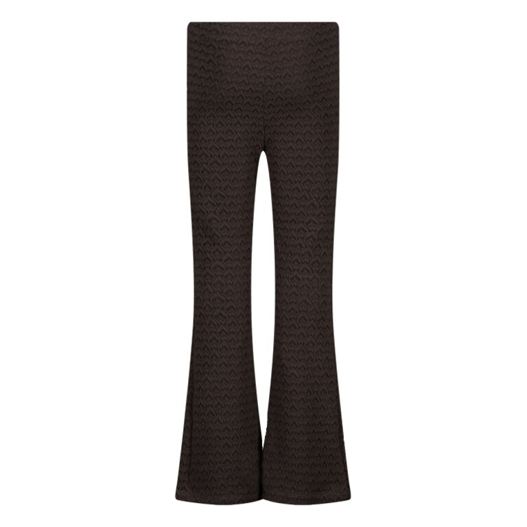 Levv LEVV flared broek jongen Ville flared broek Mud Grey grijs