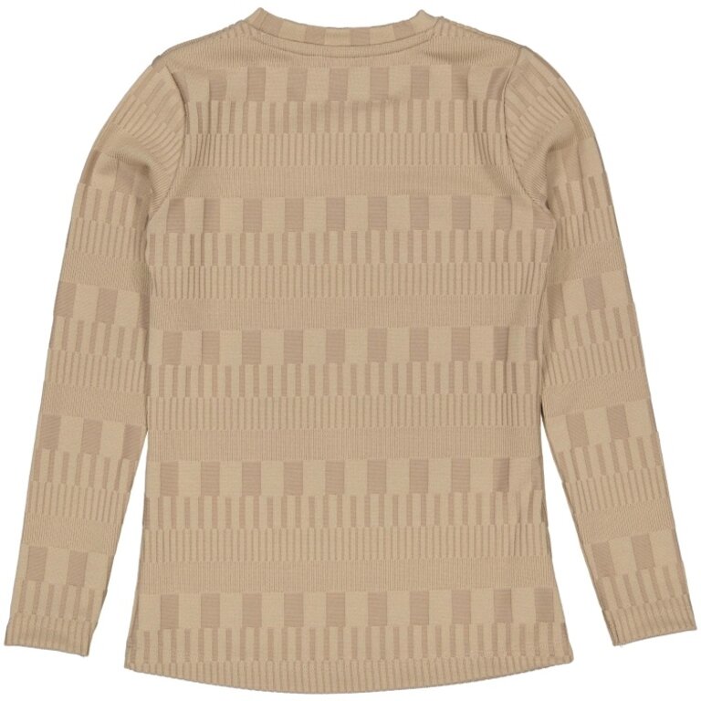 Levv LEVV shirt meisje Valya T-shirt Light Taupe taupe