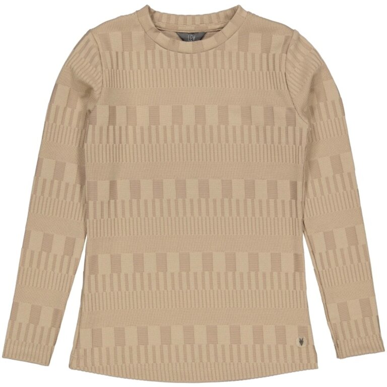Levv LEVV shirt meisje Valya T-shirt Light Taupe taupe