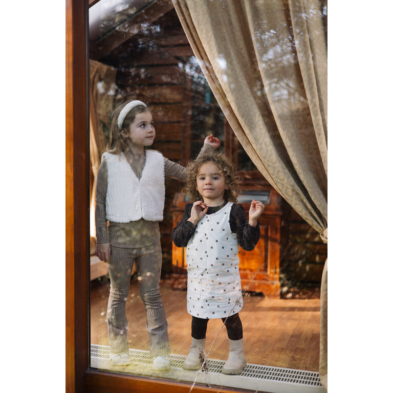 Levv Flared | Vlinder | Light Taupe