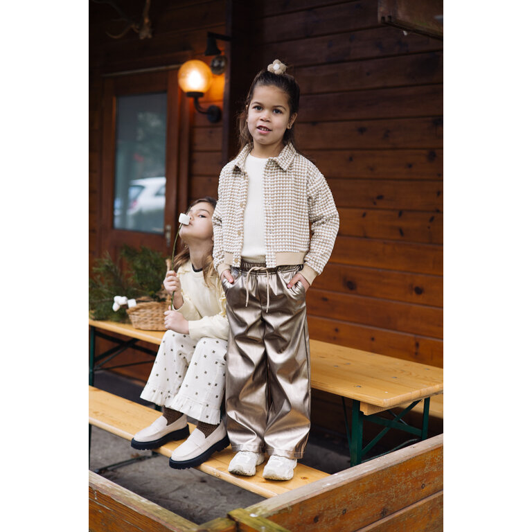 Levv LEVV broek meisje Vonne pants Bronze brons