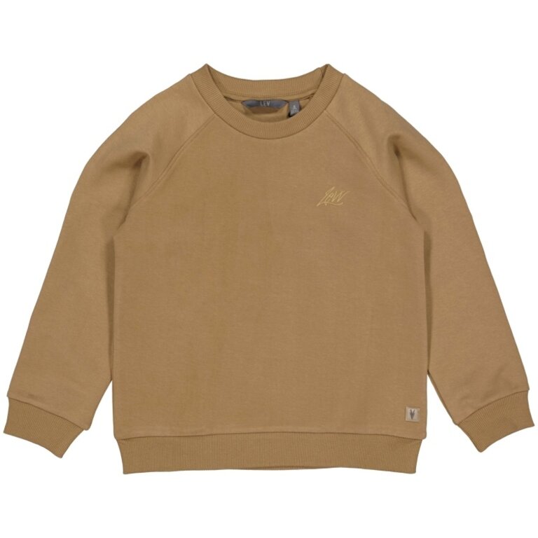 Levv LEVV sweater jongen Vasco sweater Desert Sand zandkleur