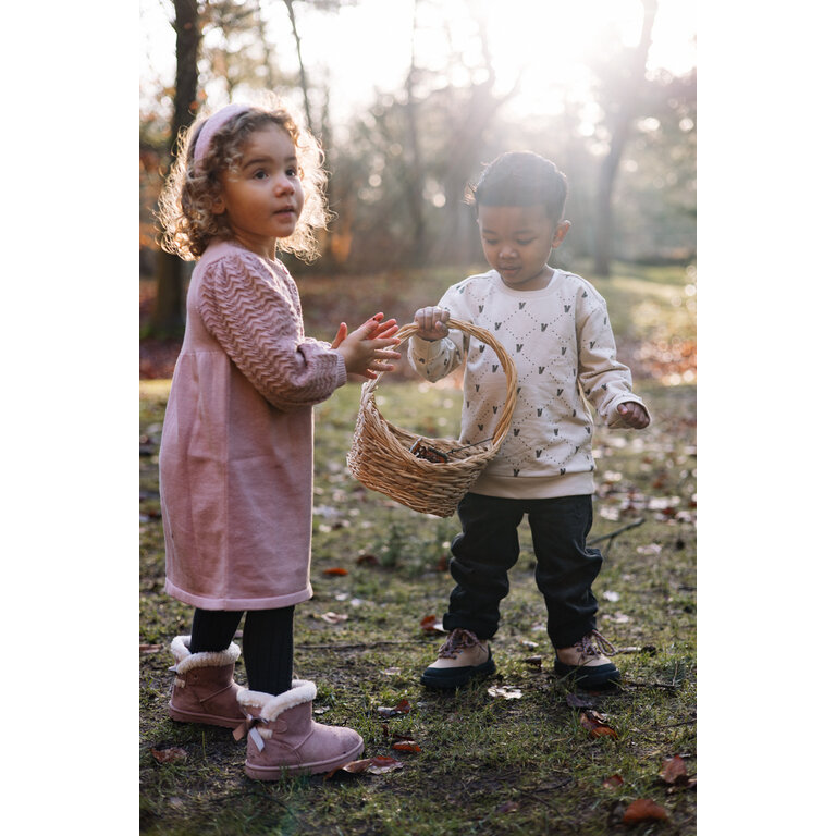 Levv Sweater Varick White Graphic | LEVV