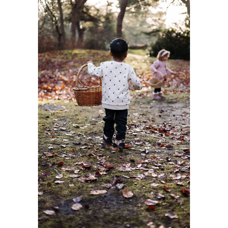 Levv Sweater Varick White Graphic | LEVV