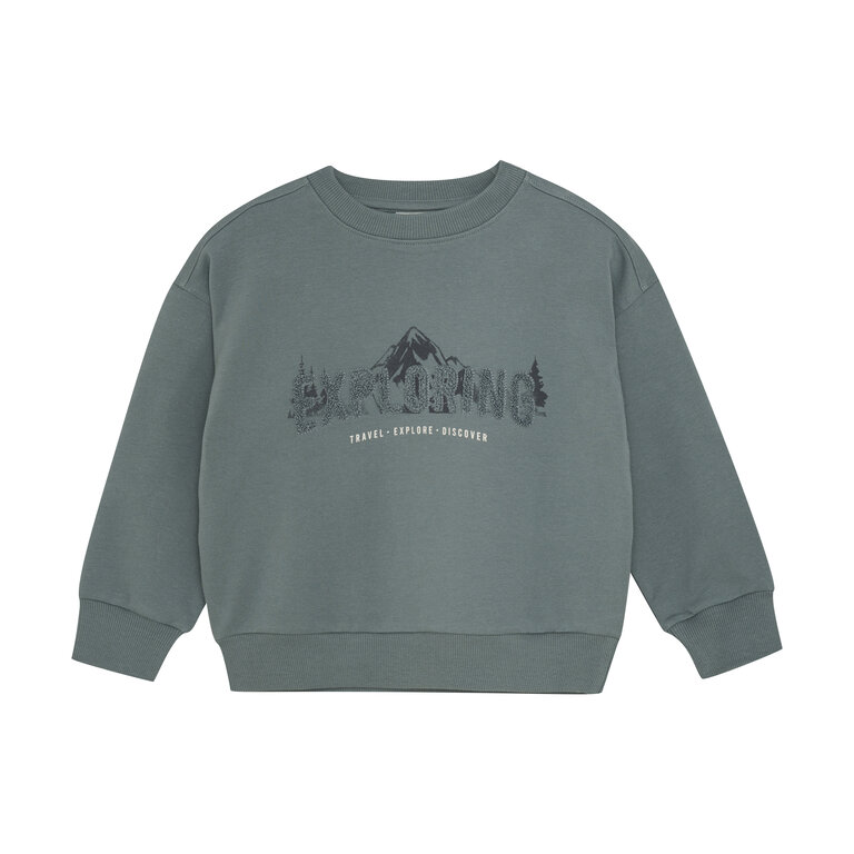 EN FANT EN FANT trui kind sweatshirt Balsam Green groen