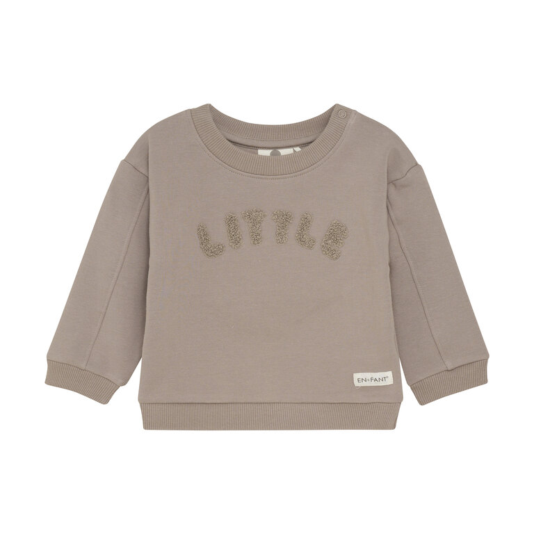 EN FANT EN FANT trui kind sweatshirt Fungi bruin